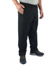 Calça Tactel Elastano Forrada Butu Biru Bolso Com Ziper - Preto